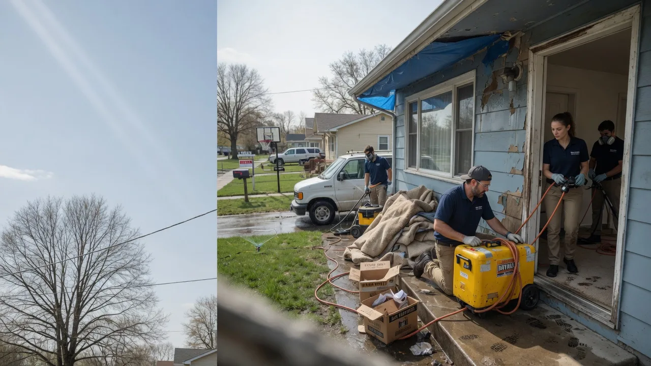 Basement Flood Cleanup in Paxton, IN near me